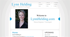 Desktop Screenshot of lynnhelding.com